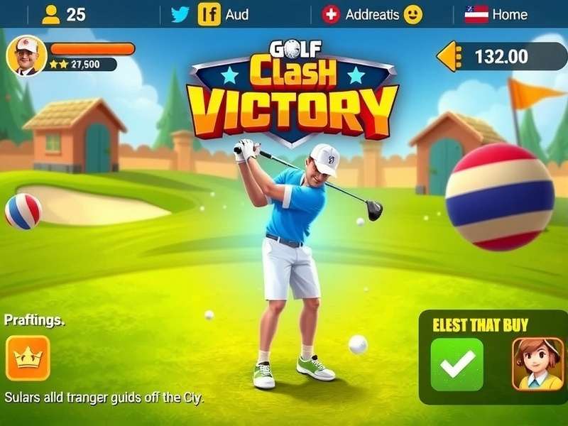 Golf Clash Victory gameplay screenshot